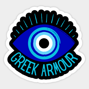 Greek Armour Sticker